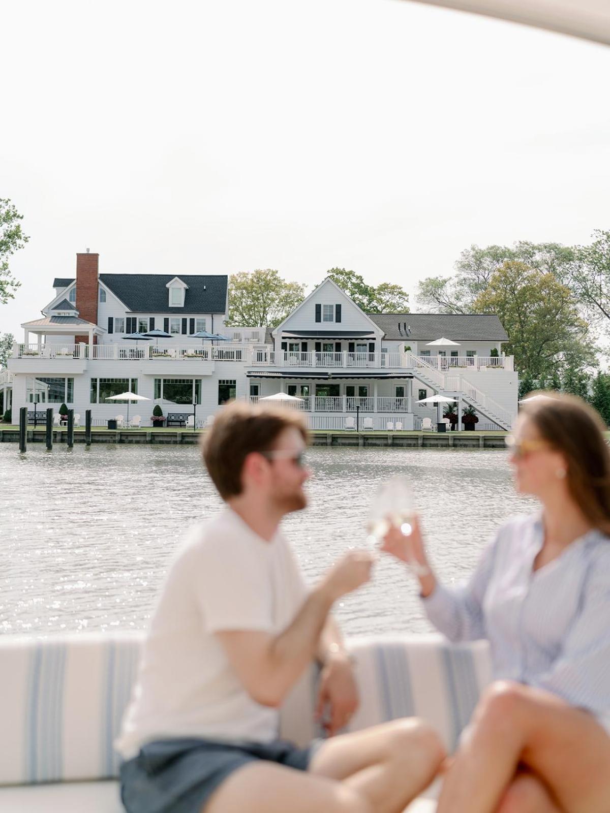 The Oaks Waterfront Hotel Saint Michaels Bagian luar foto